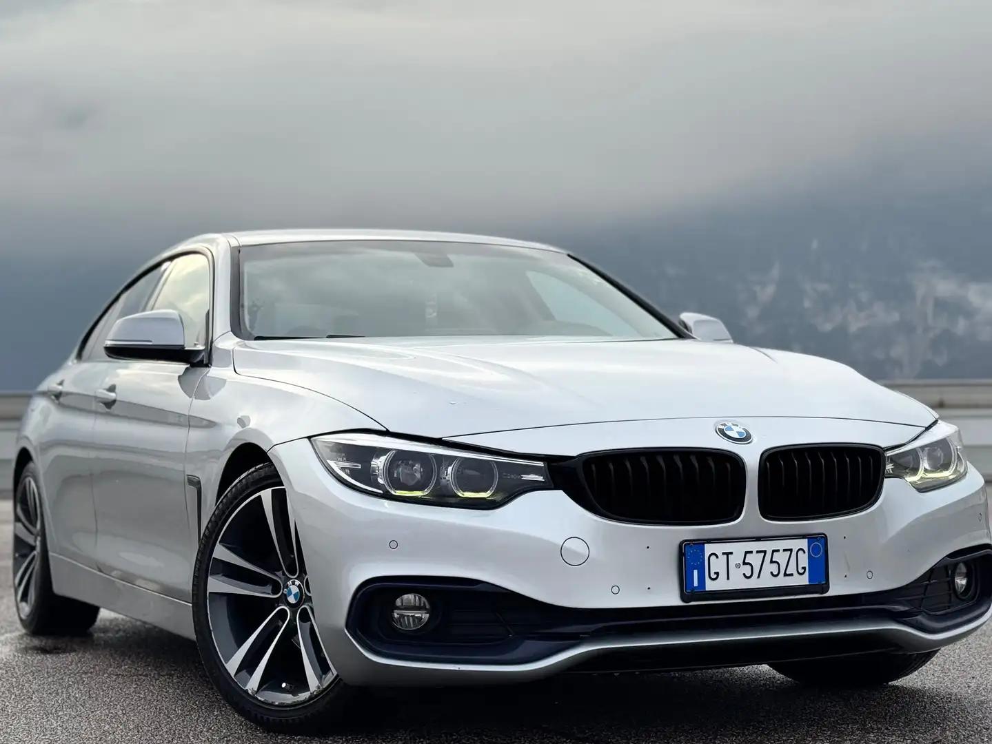 BMW 418 418d Gran Coupe Advantage auto Argento - 1