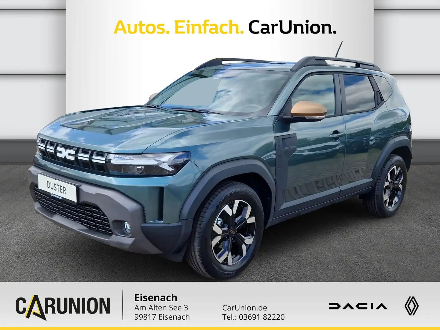 Dacia Duster Extreme TCe 130 Groen - 1