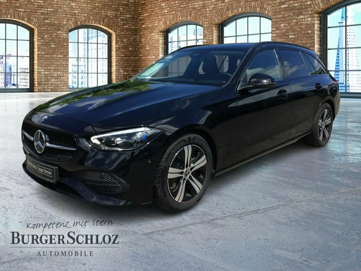 Mercedes-Benz C 220 d 4M T-Modell Night SpurW AkustikGlas PDC Schwarz - 1