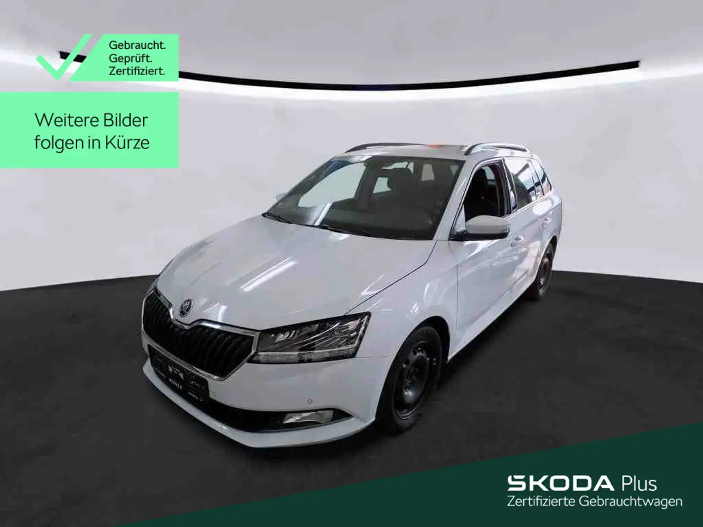 Skoda Fabia Combi 1.0 TSI CLEVER*KESSY*LED*NAVI*KLIMA* Weiß - 1