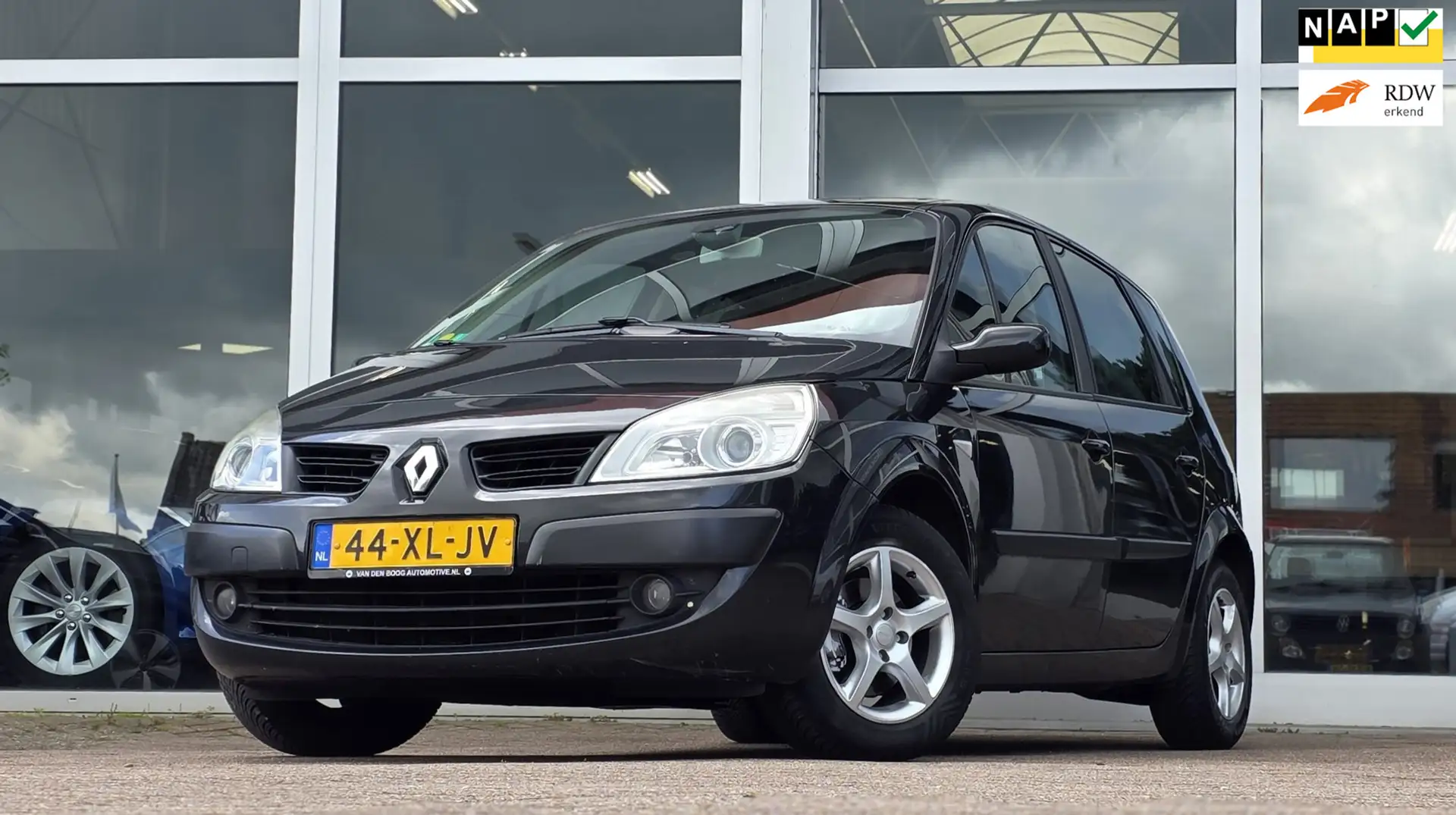 Renault Scenic 1.6i 16V Business Line Trekhaak 3e Eigenaar Nieuwe Zwart - 1