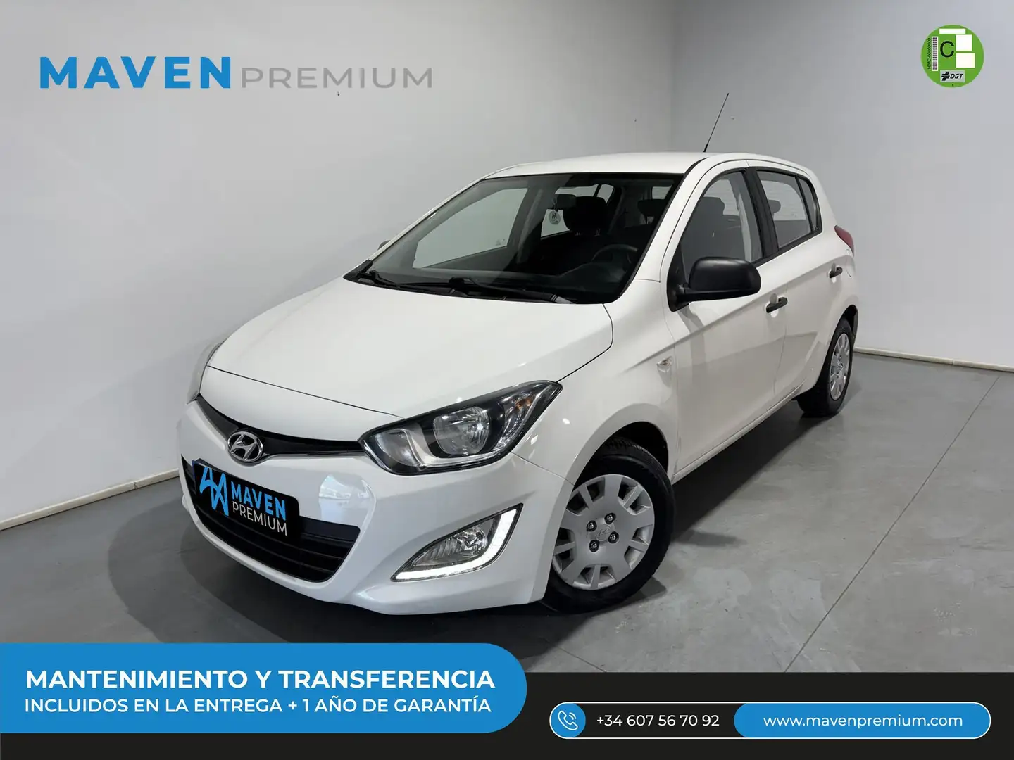 Hyundai i20 1.2 CVVT City Blanco - 1