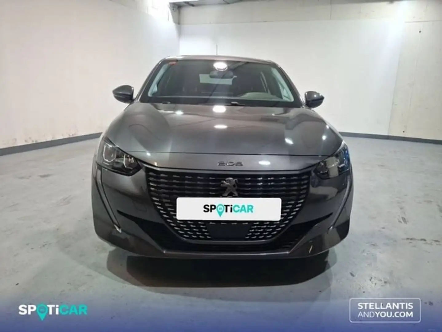 Peugeot 208 1.2 Puretech S&S Allure Pack EAT8 100 Gris - 2