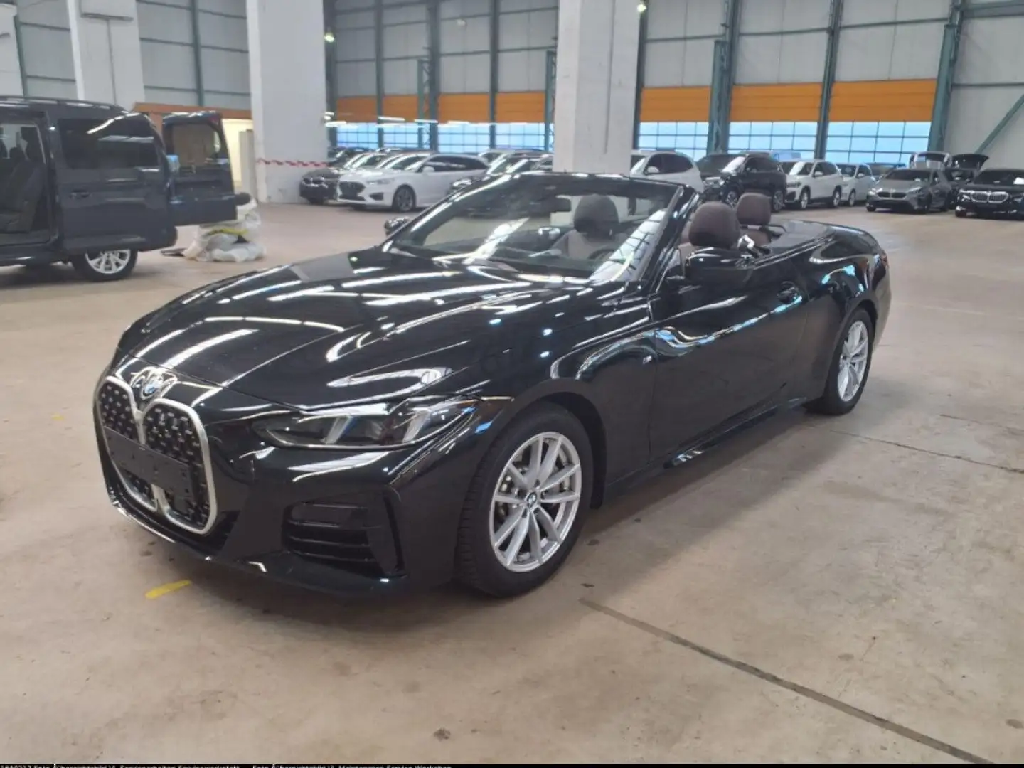 BMW 430 i xDr Cabrio M SPORT StHz,AdLED,360,H/K,St+Go Schwarz - 2