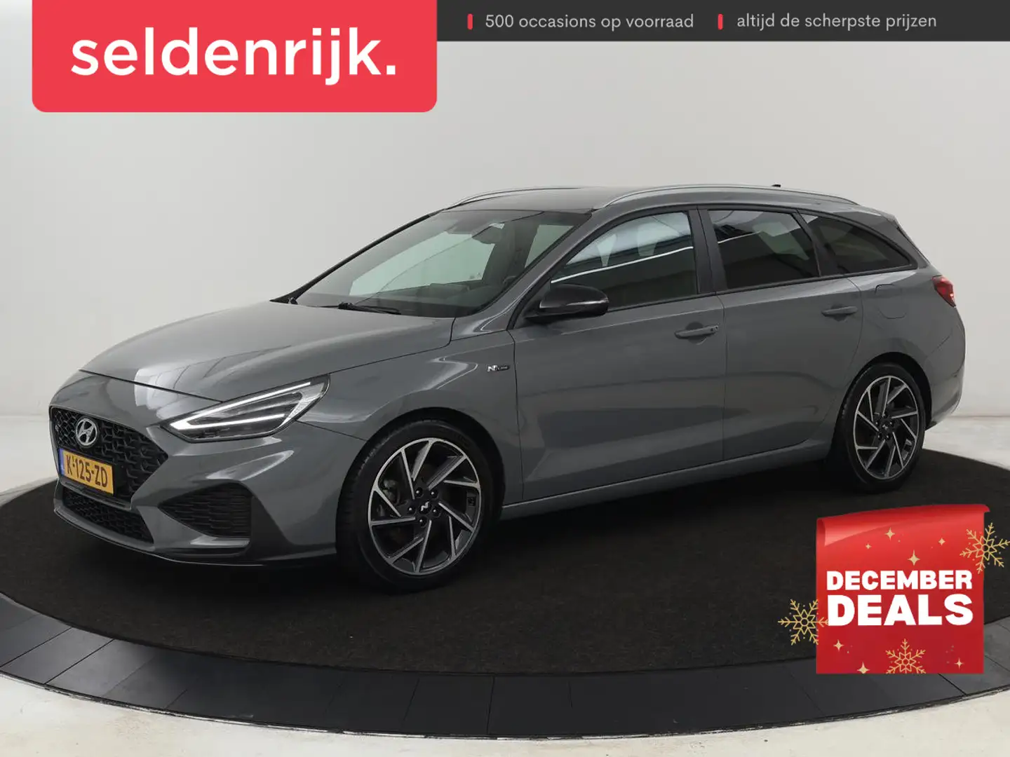 Hyundai i30 1.5 T-GDi MHEV N Line | Trekhaak | Sportstoelen | Grijs - 1
