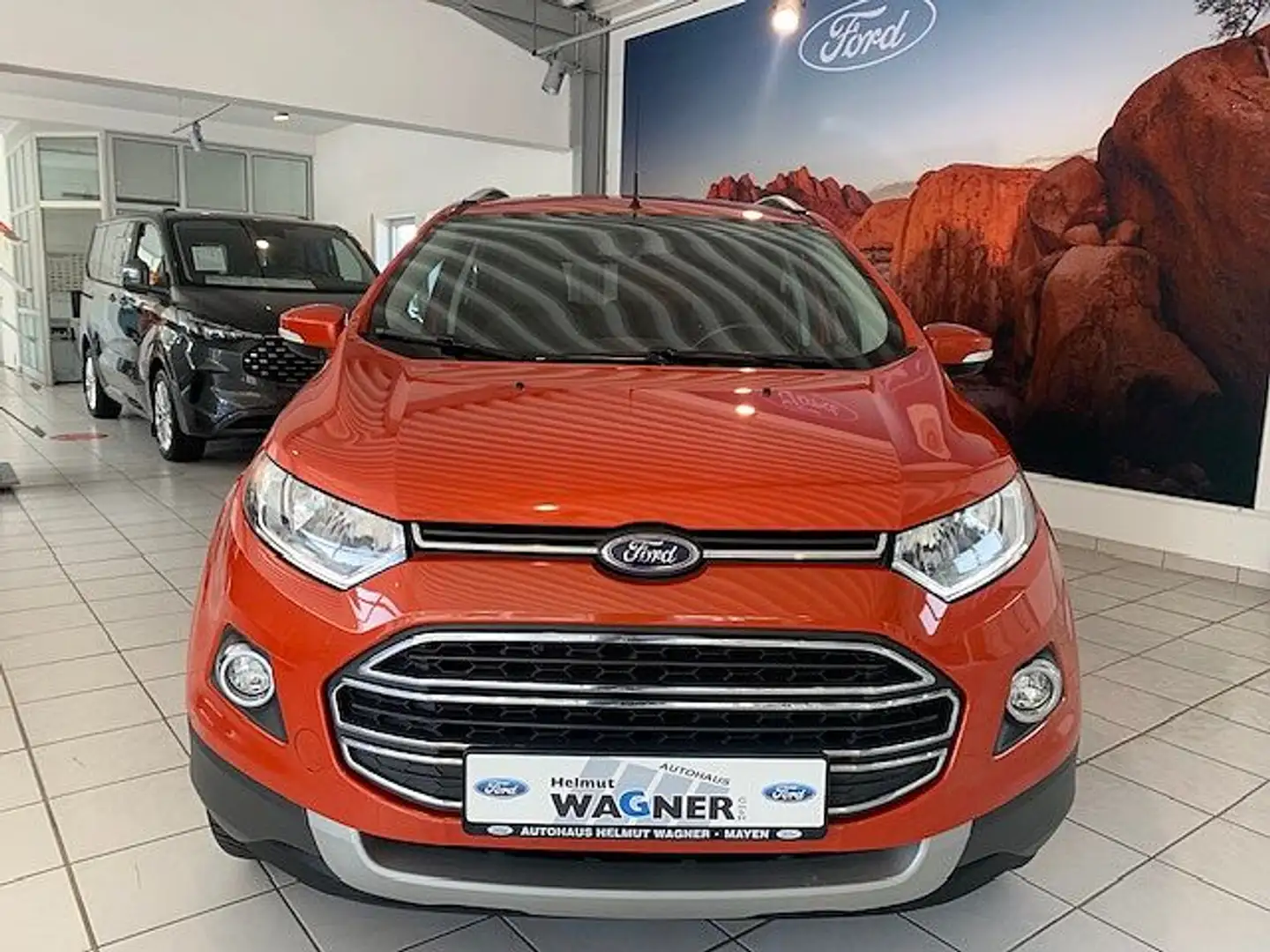 Ford EcoSport 1.0  TITANIUM/WINTER-PAKET/I.Hd. Červená - 2