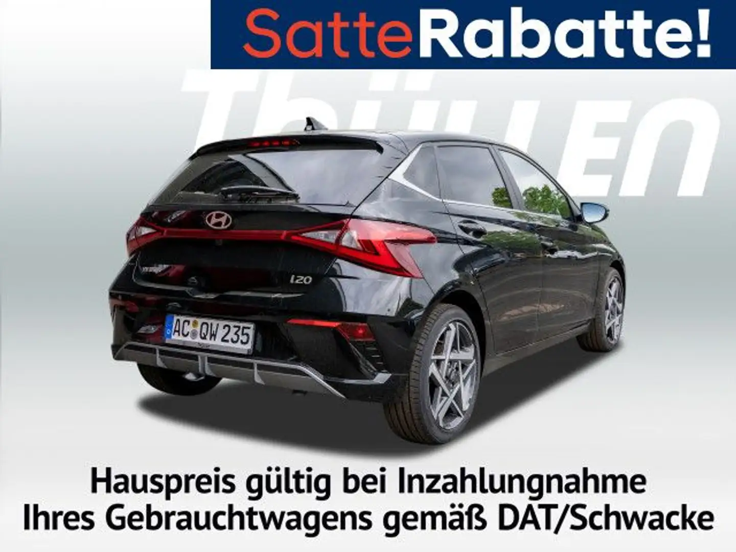 Hyundai i20 FL 1.0 T-GDi 7-DCT 2WD Prime Bluetooth Navi Noir - 2