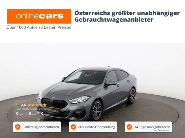 BMW 218 i Gran Coupe M-Sport Aut LED AHK NAVI LEDER