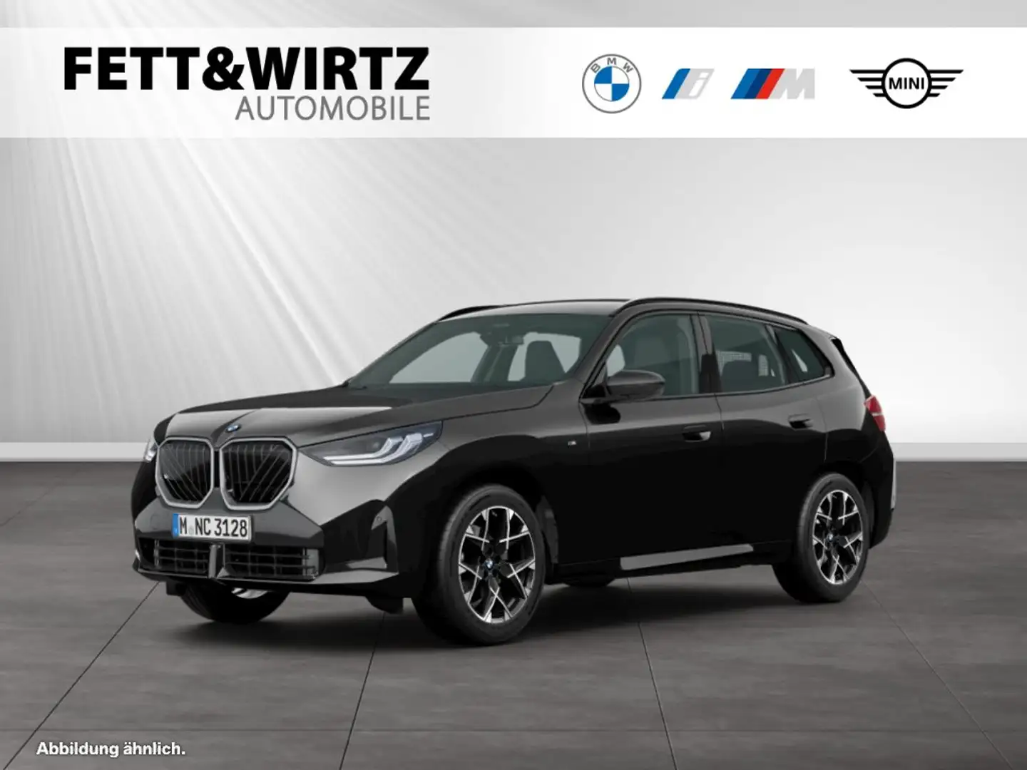 BMW X3 20 xDrive M Sport|AHK|Driving&ParkingAssistant Schwarz - 1