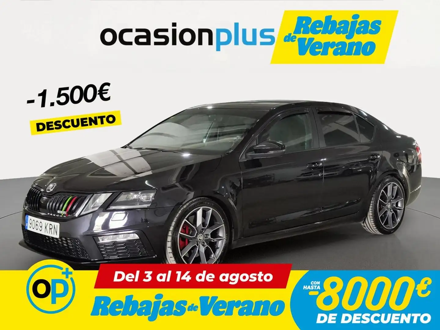 Skoda Octavia 2.0 TSI RS 180kW Negro - 1