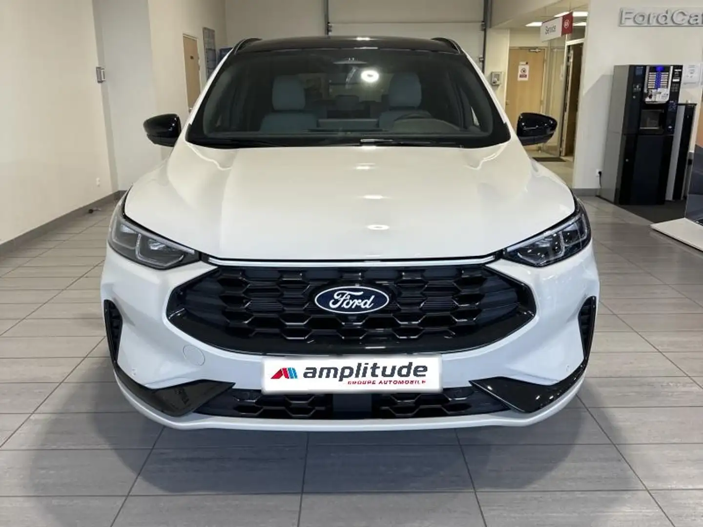 Ford Kuga 2.5 Duratec 180ch Hybrid FlexiFuel Sound Edition Powershift Weiß - 2