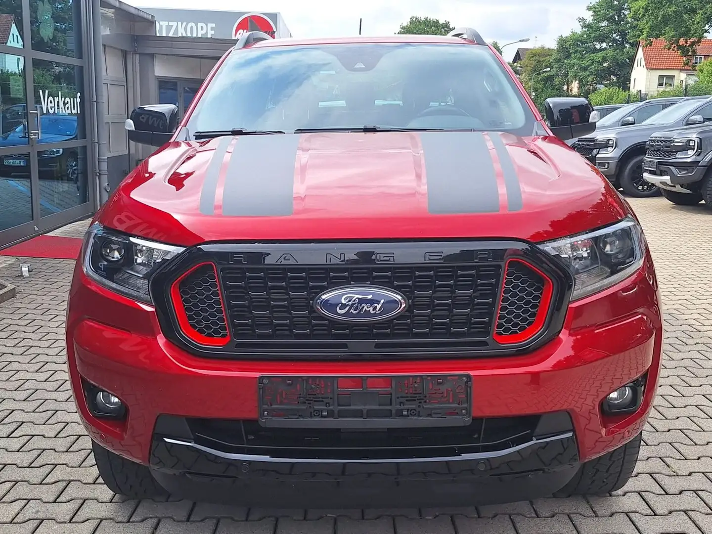 Ford Ranger Stormtrak Deckel AHK3,5t 4x4 Diff ACC GJR Rojo - 2
