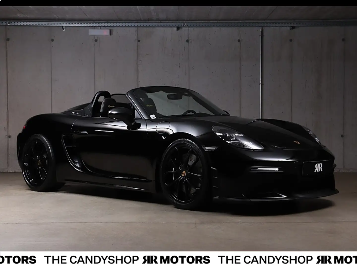 Porsche Boxster 718 Boxster Spyder *Carbon*Bose*Vollschalensitze* Schwarz - 1