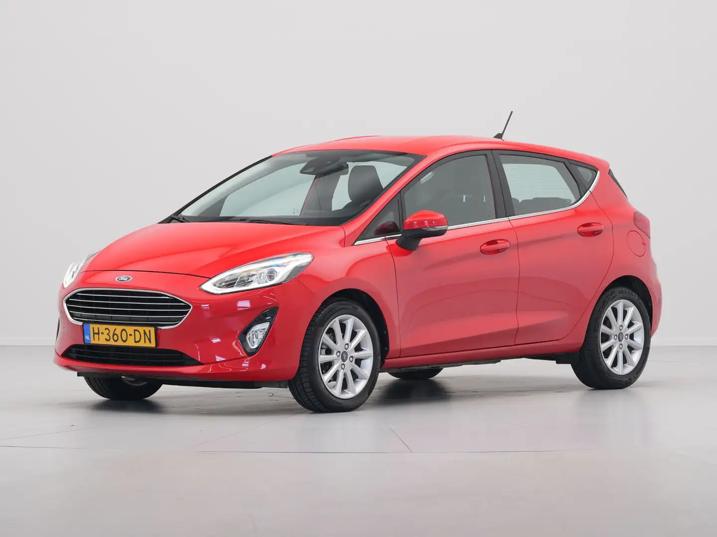 Ford Fiesta 1.0 EcoBoost Titanium Navi via App Clima Pdc Lm Ve Rood - 2