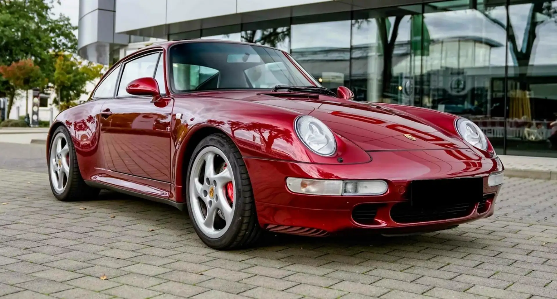 Porsche 993 911 Cabrio 3.6 Carrera Rosso - 1