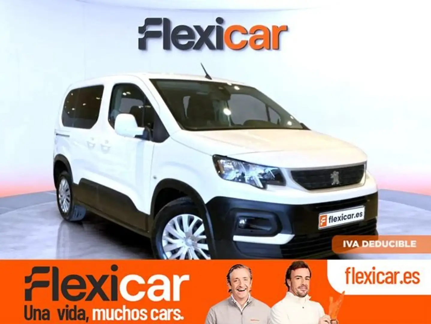 Peugeot Rifter Active+Long+BlueHDi+96kW+EAT8 Blanco - 1