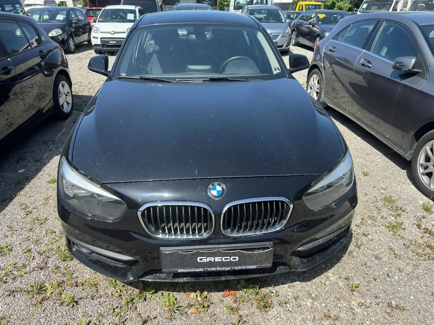 BMW 118 Baureihe 1 Lim.5-trg. 118 i Advantage AUTOM. Schwarz - 1