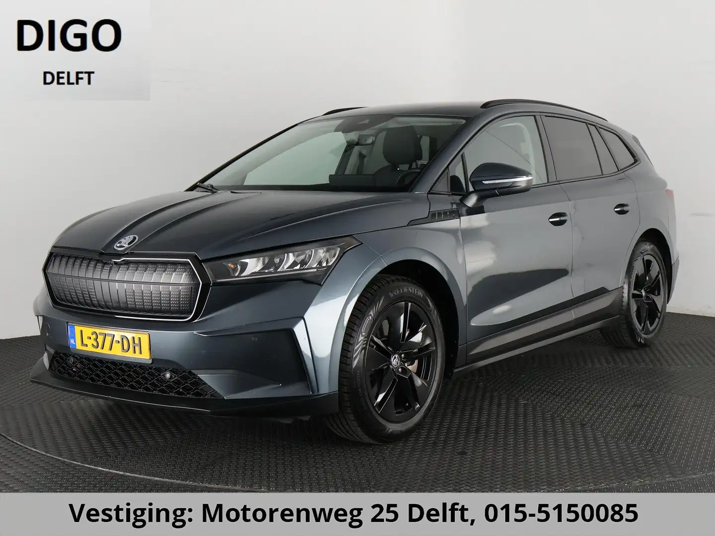 Skoda Enyaq iV 80 (204PK) ACCU 93%! BEREIK 537KM GARANTIE 4-20 Gris - 1
