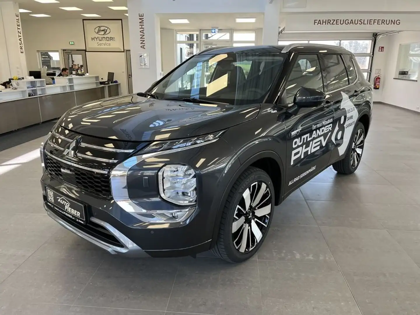 Mitsubishi Outlander Outlander 2,4 PHEV S-AWC Diamond*TOPAUSSTATTUNG* Gris - 2