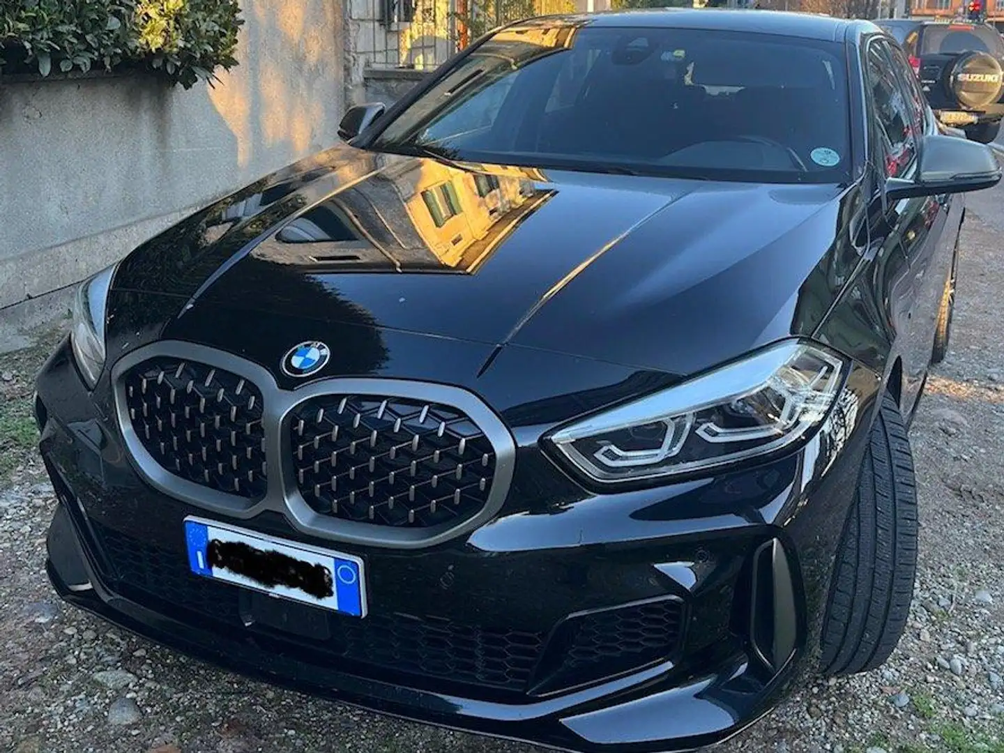 BMW 135 Serie 1 F40 M 135i xdrive auto Zwart - 1