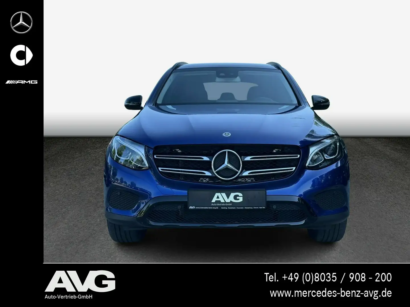 Mercedes-Benz GLC 220 GLC 220 d 4M AMG LED NIGHT PSD Navi Totwin RFK BC Albastru - 2
