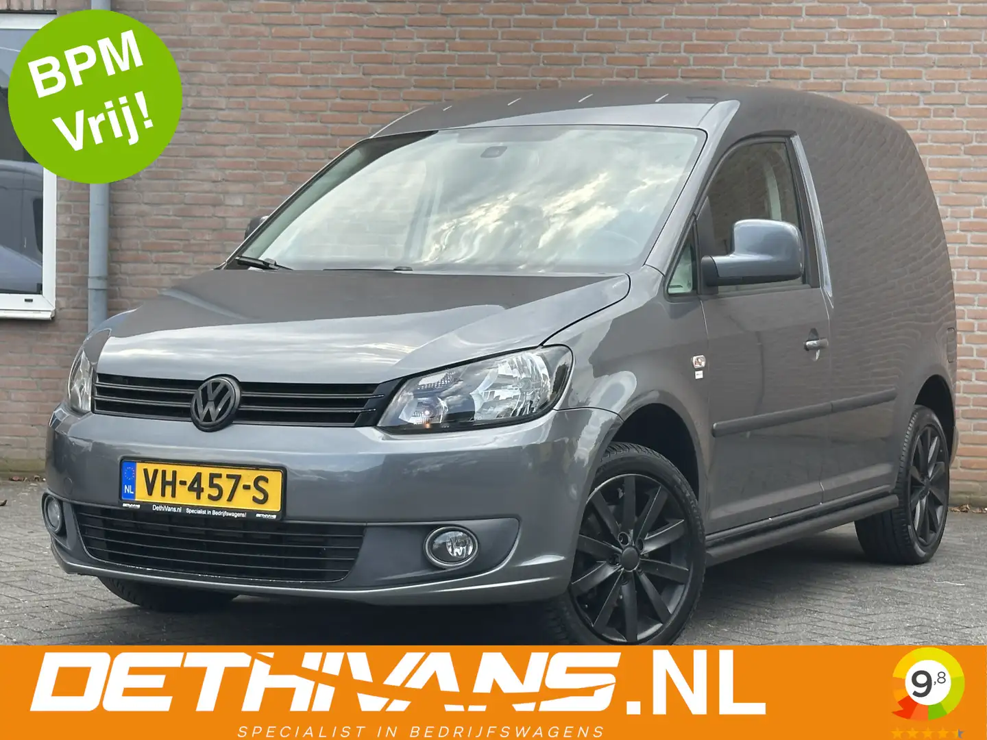 Volkswagen Caddy 1.6TDI 102PK DSG / Navigatie / Cruisecontrol Grijs - 1