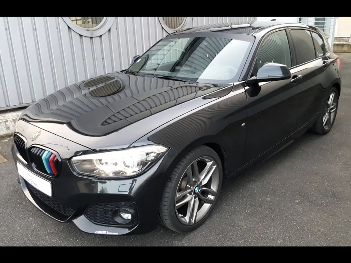BMW 118 118iA 136ch M Sport 5p Noir - 1