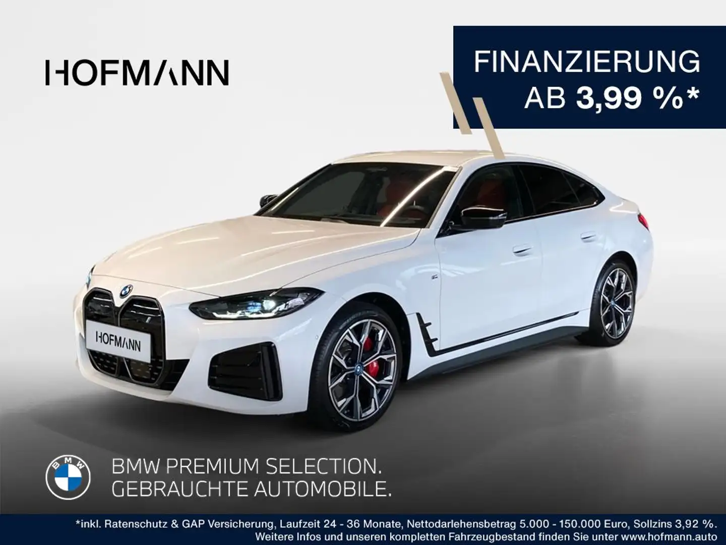 BMW i4 M Sport Weiß - 1