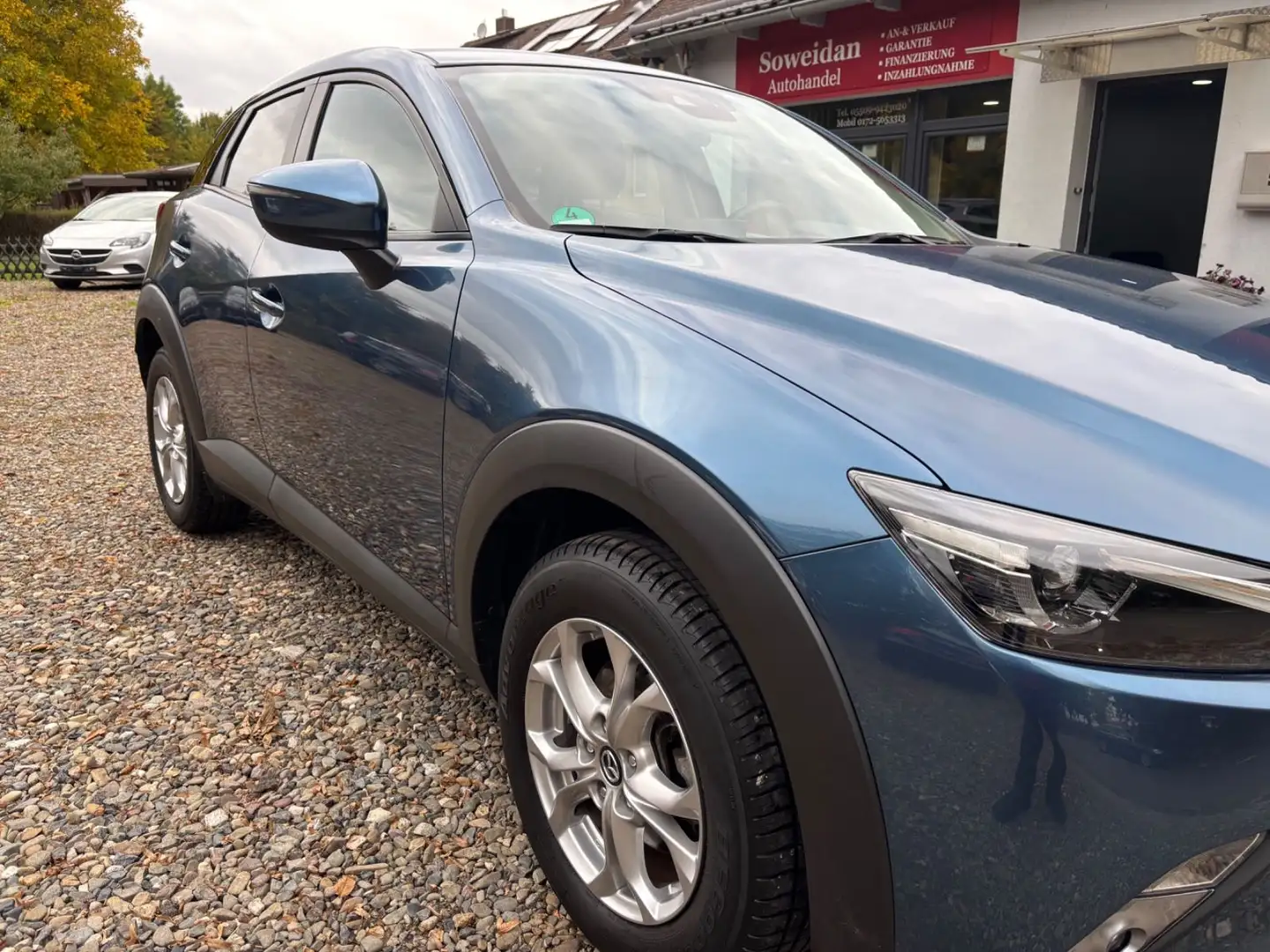Mazda CX-3 Exclusive-Line, LED ,Navi, 1-Hand Bleu - 2