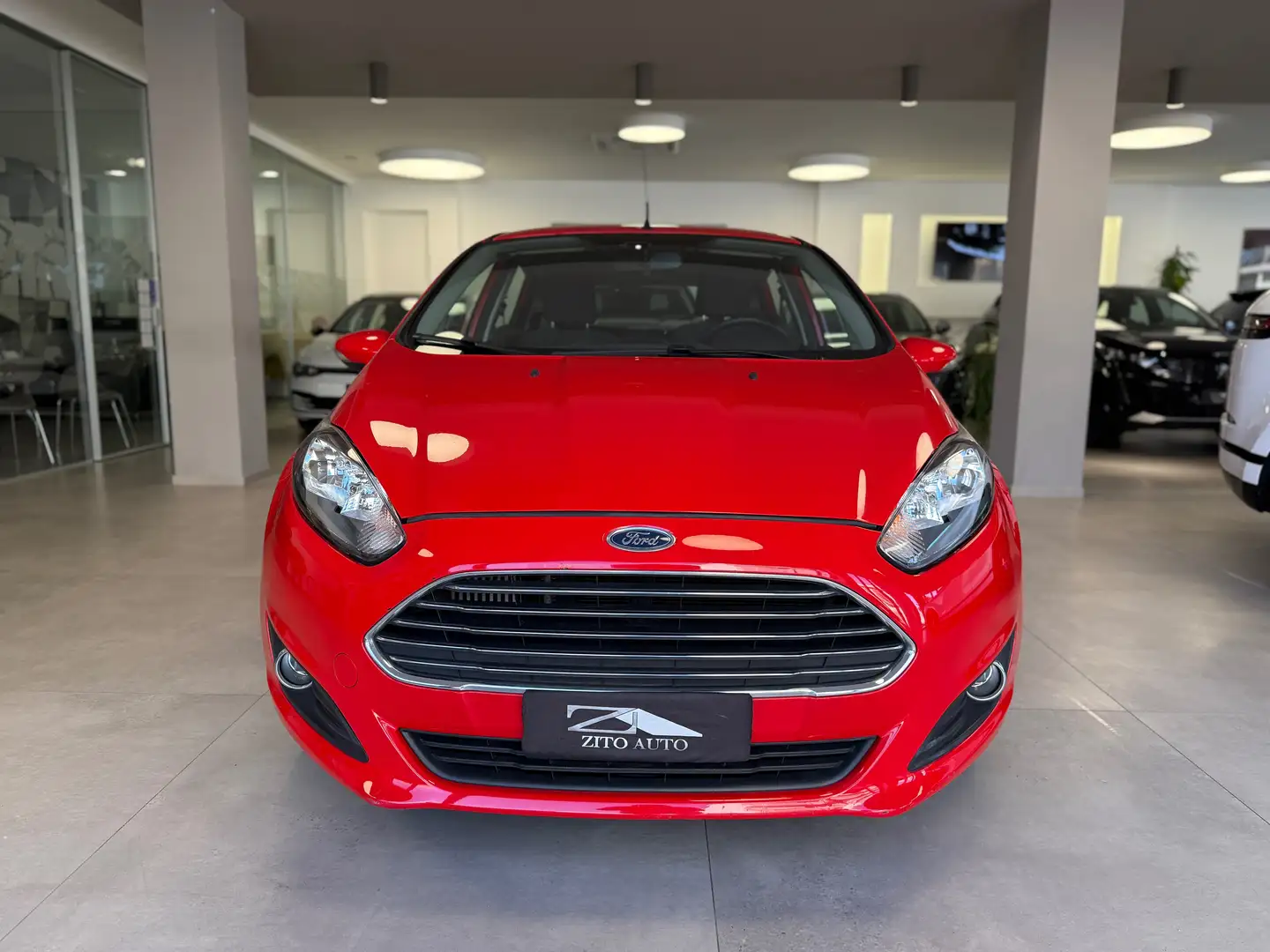Ford Fiesta VI 2013 5p 1.5 tdci Plus 75cv E6 Rosso - 2