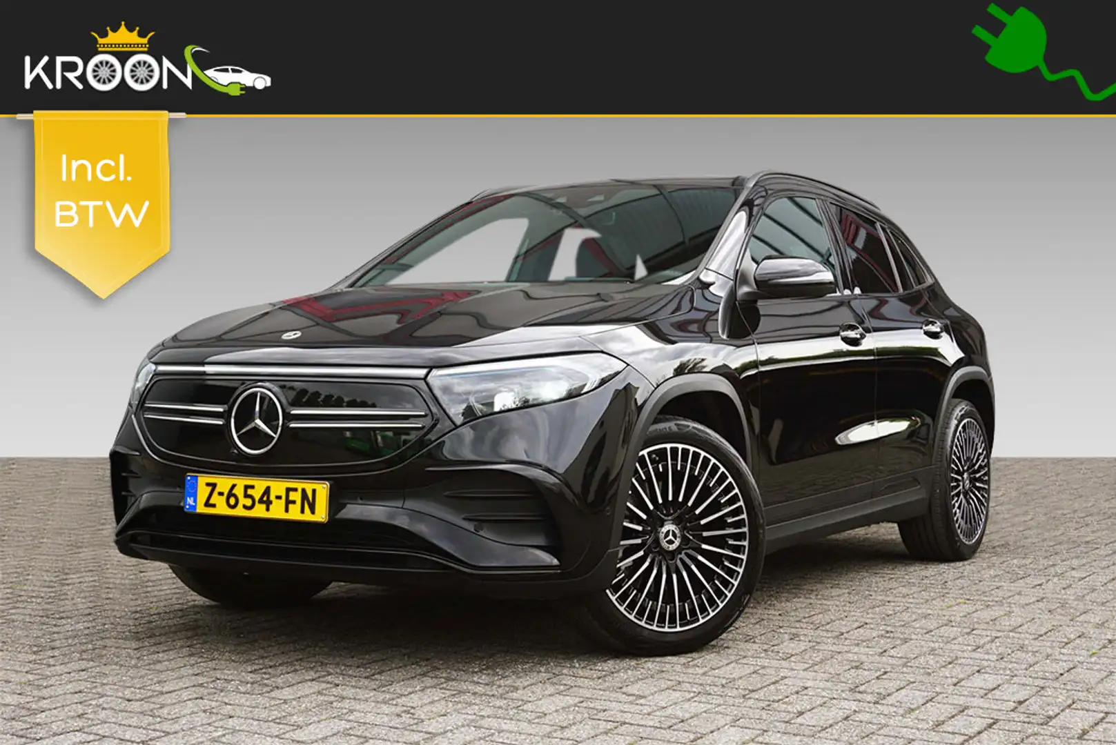 Mercedes-Benz EQA 250 Sport Edition 67kWh SOH 98% AMG Pano Schwarz - 1