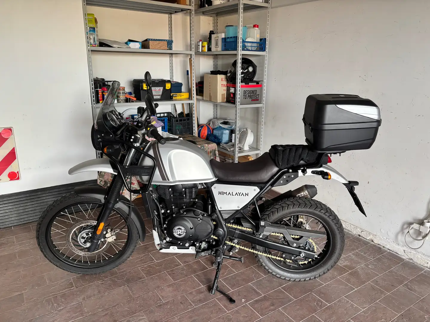 Royal Enfield Himalayan 411 Plateado - 1