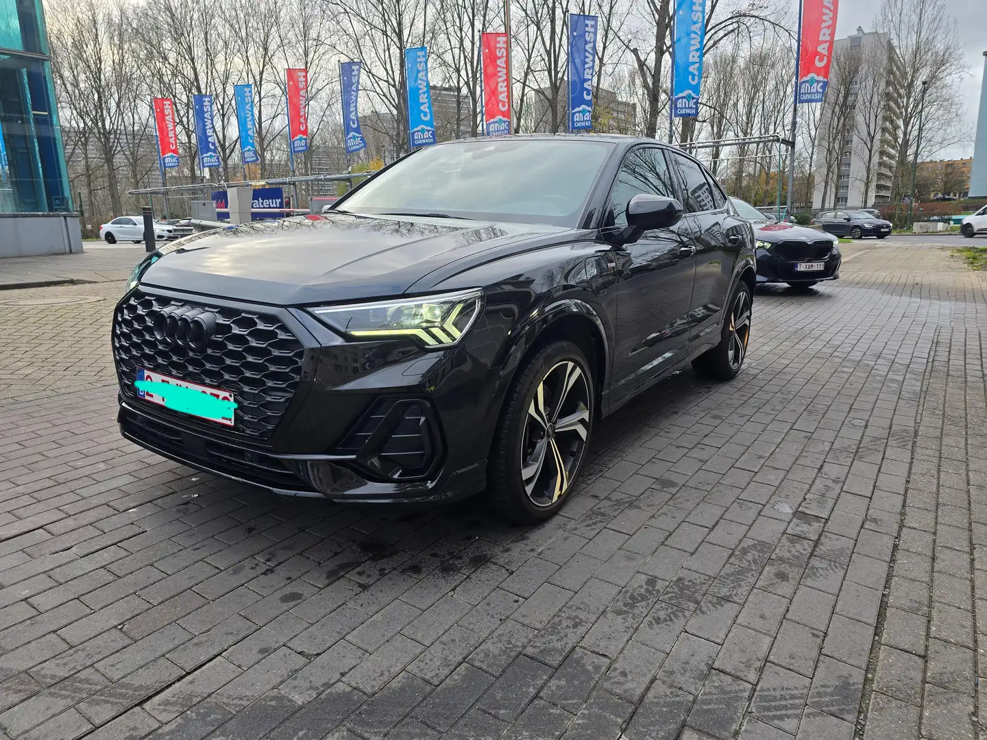 Audi Q3 Q3 Sportback PHEV 45 TFSIe S line S tronic Zwart - 1