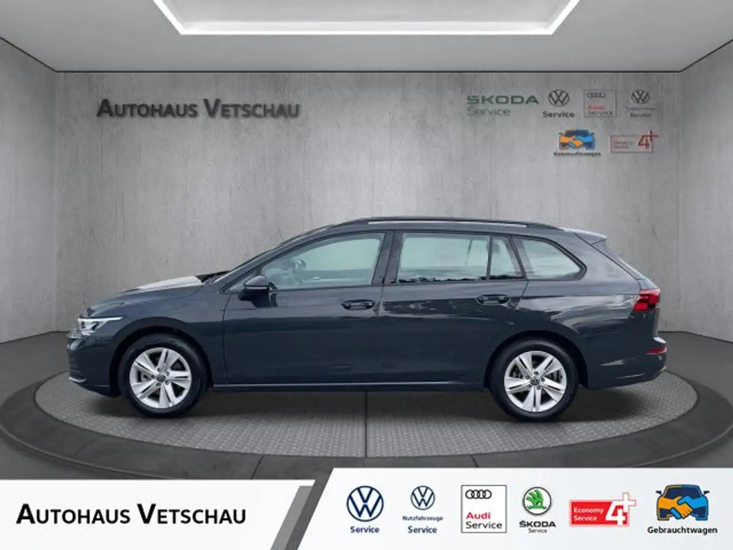 Volkswagen Golf Variant Golf VIII Variant Life 1.5 eTSI Bluetooth Navi LED Grigio - 1