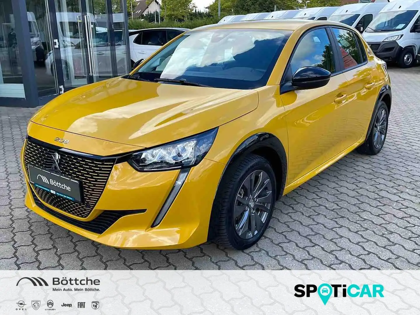 Peugeot 208 e- Active Pack Gelb - 1