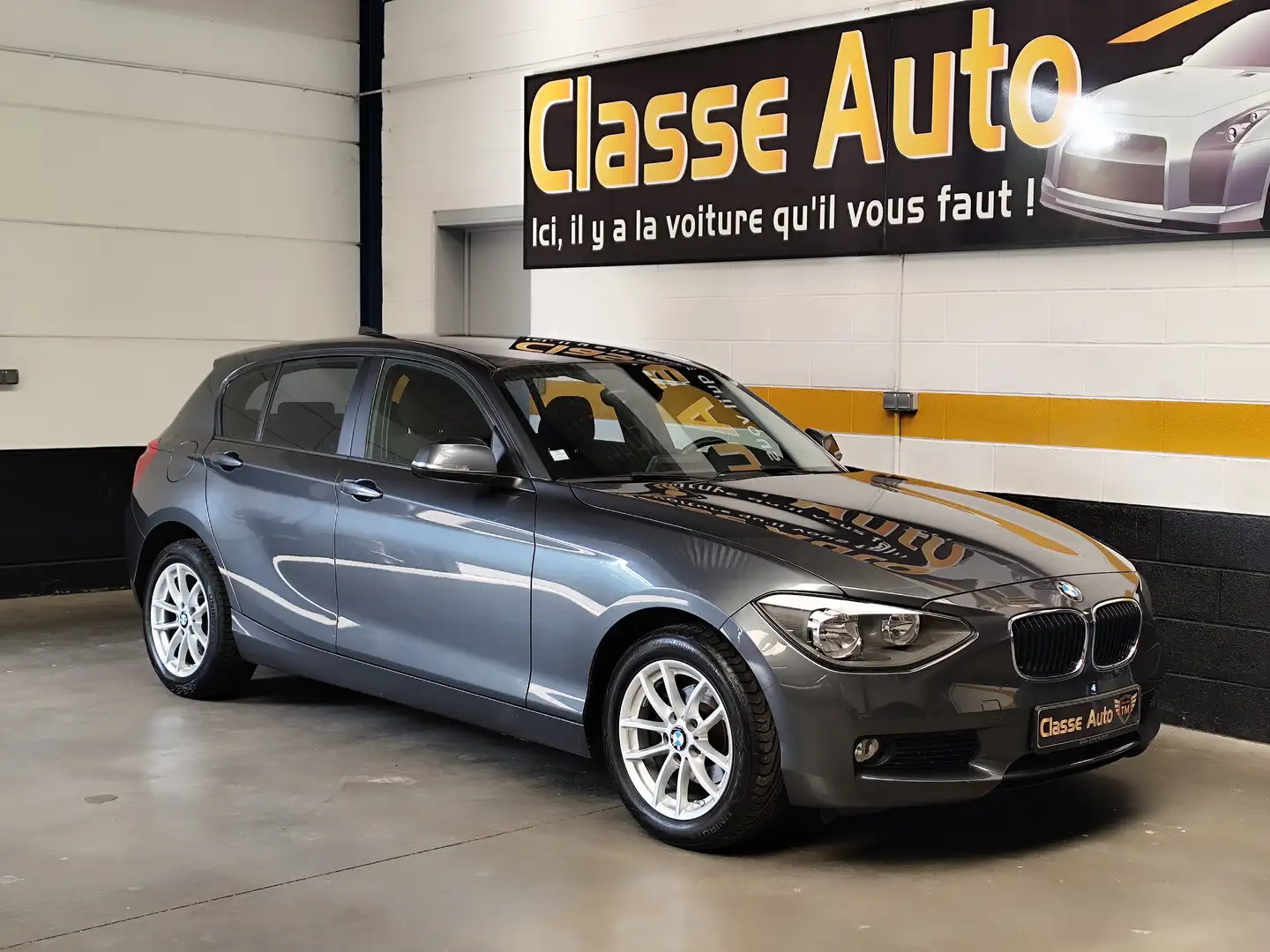 BMW 114 102ch Garantie 12 mois !!! Très bon état !!! Gris - 1