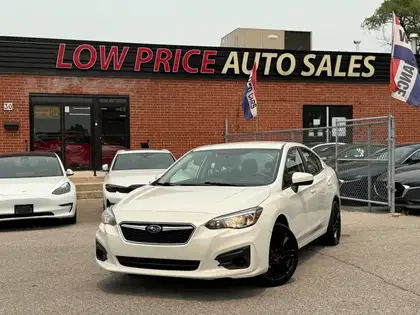 White 2019 Subaru Impreza Sedan Automatic