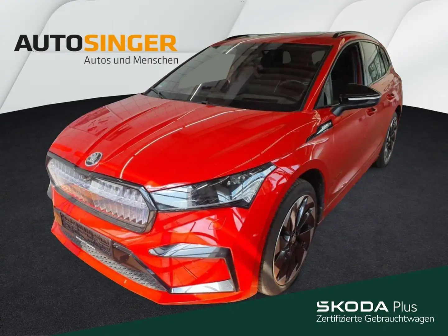 Skoda Enyaq 85x Sportline *WÄRME*PANO*MATRIX*ACC*360* Rot - 1