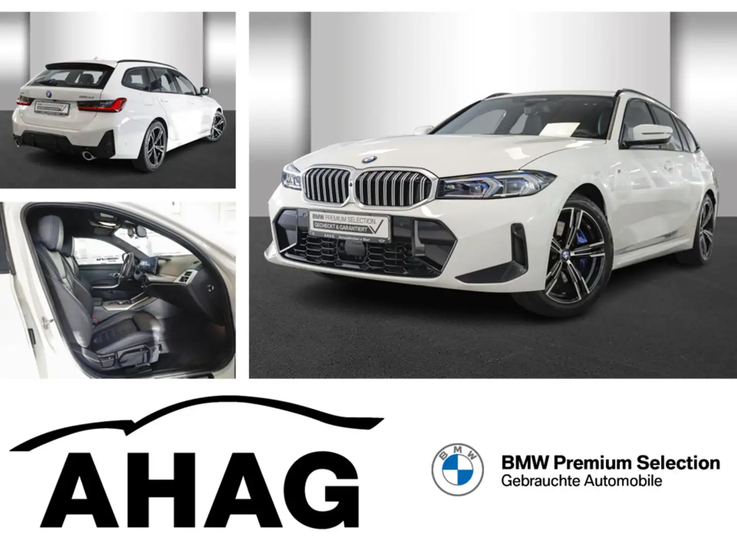 BMW 320 d xDrive Touring Automatic M Sportpaket HIFI Weiß - 1
