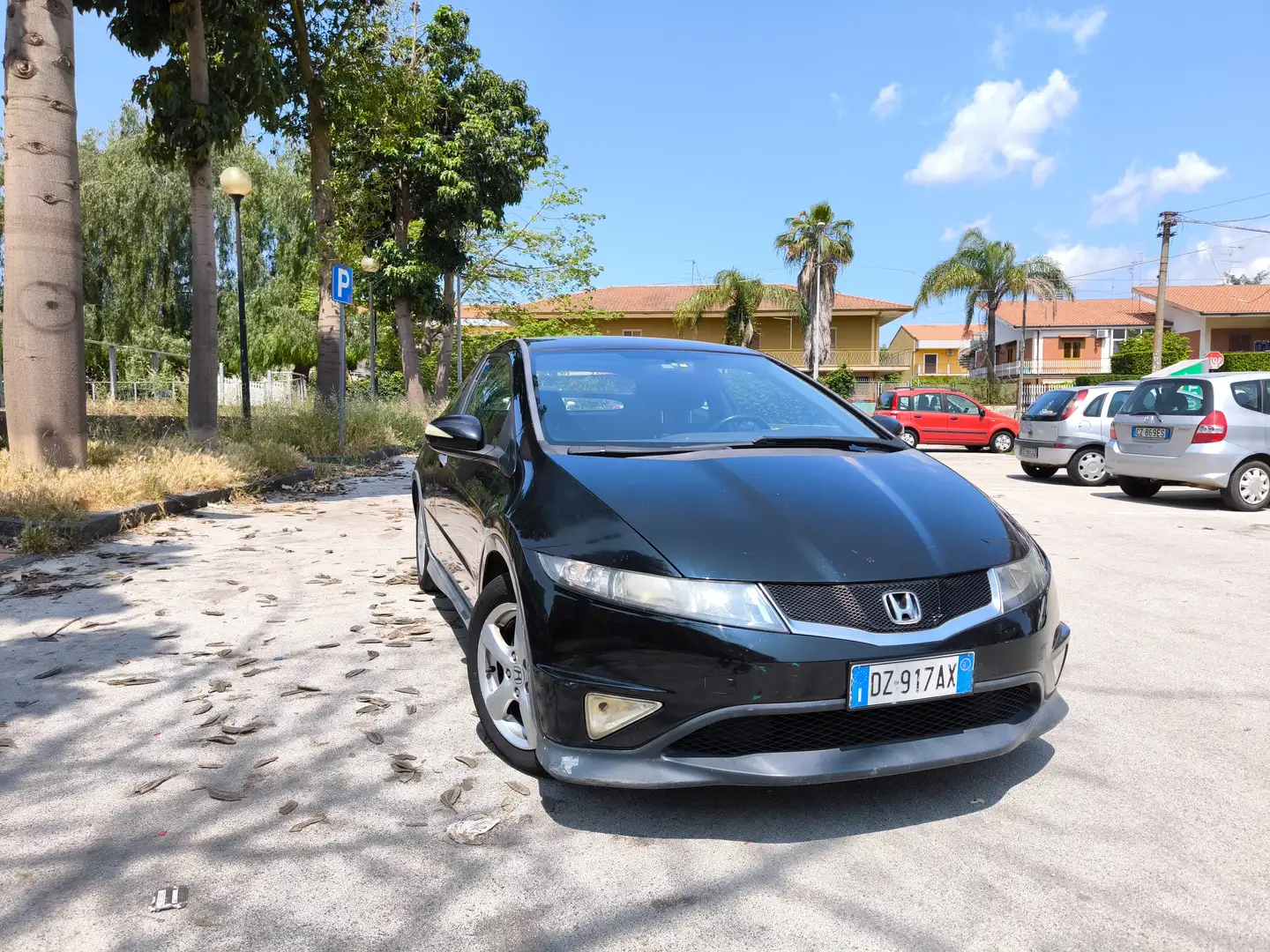 Honda Civic Civic VIII 20063p 1.4 i-vtec Type-S Black - 1