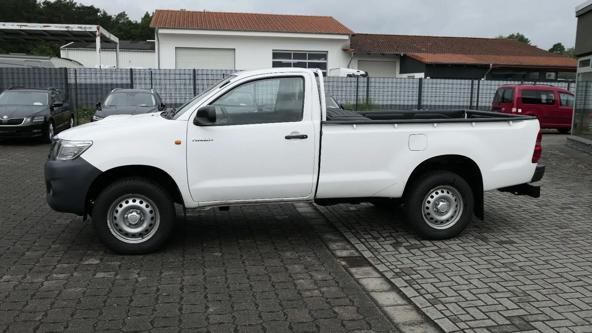 Toyota Hilux Single Cab 4x4/AHK/ABS/ESP/Euro5/1-Hand Weiß - 2