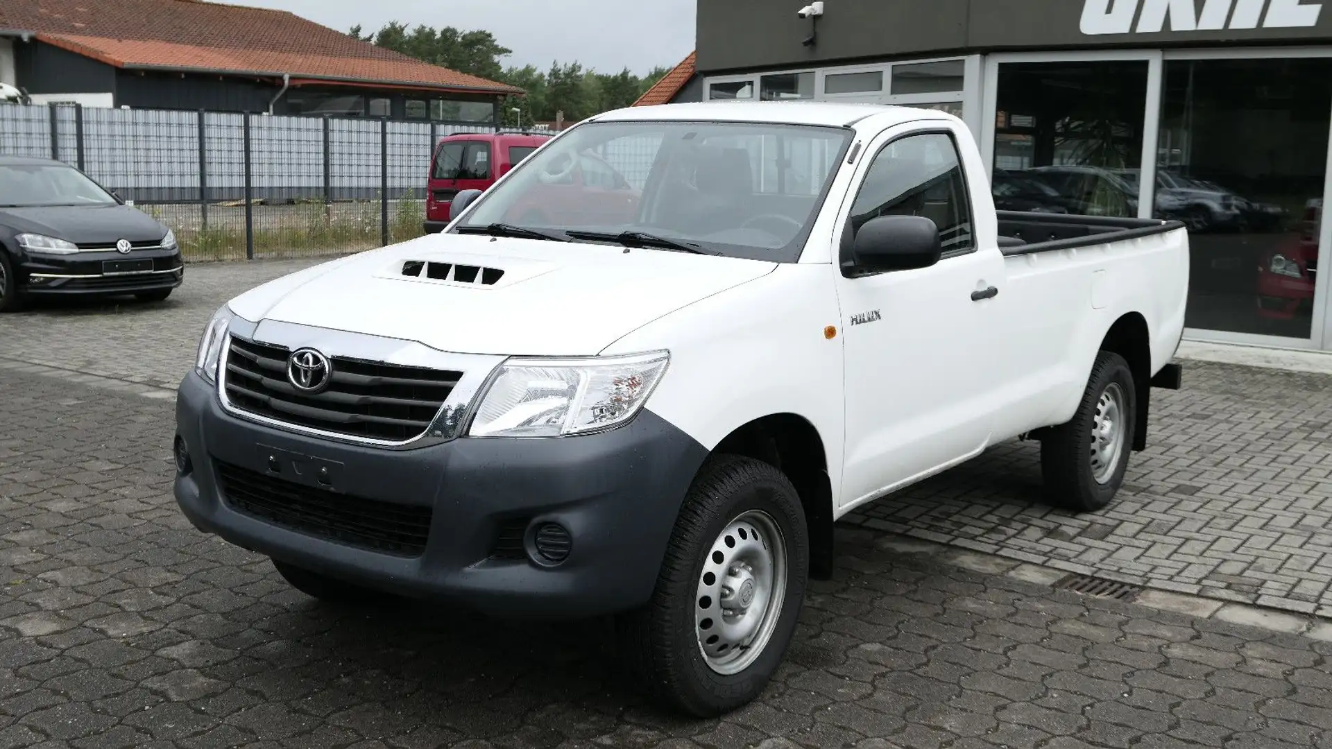 Toyota Hilux Single Cab 4x4/AHK/ABS/ESP/Euro5/1-Hand Weiß - 1