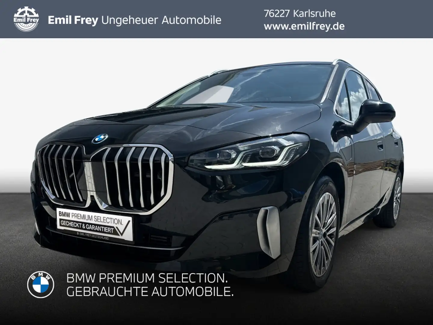 BMW 225 225e xDriveActiveTour.Aut.Luxury Line, Glasdach Schwarz - 1