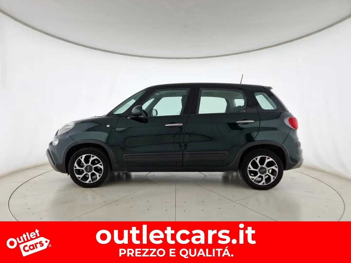Fiat 500L cross 1.3 mjt s-design 95cv Verde - 2