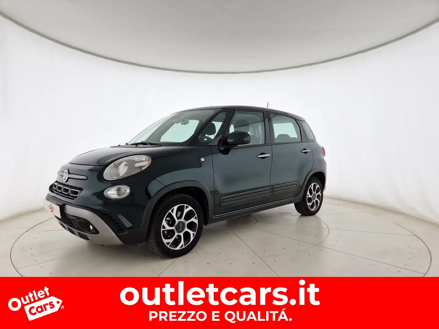Fiat 500L cross 1.3 mjt s-design 95cv Verde - 1