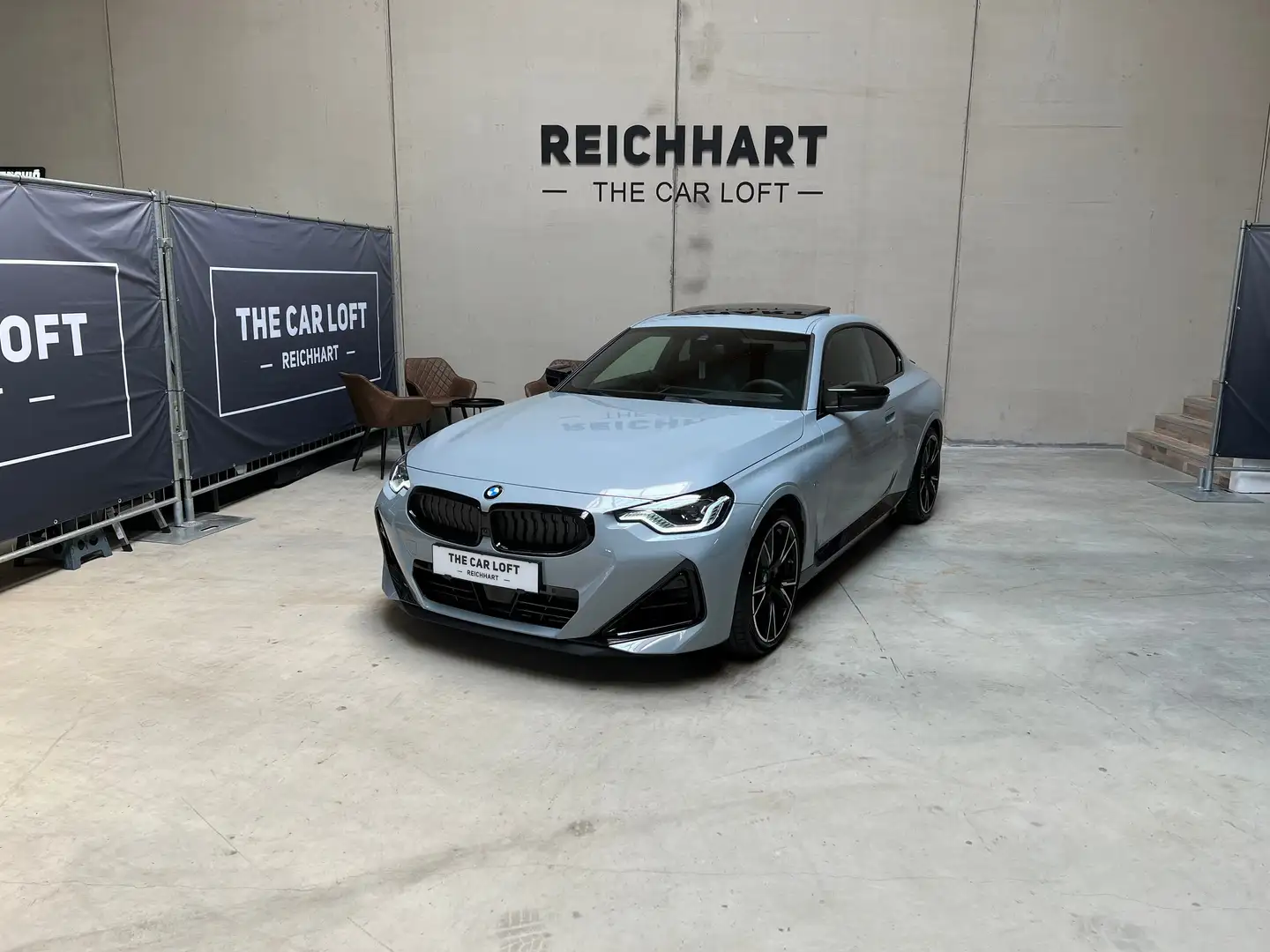BMW 240 i xDrive Coupé M-SPORT Curved-Display Facelift Gris - 1