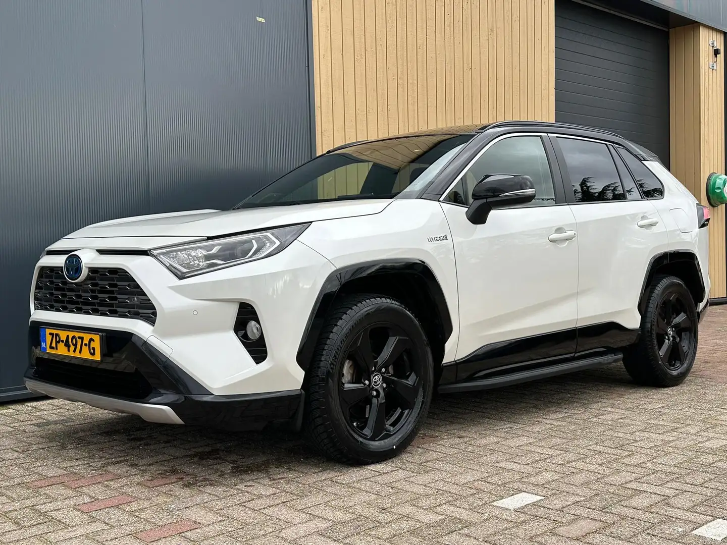 Toyota RAV 4 2.5 Hybrid Bi-Tone | PANORAMADAK | NL-AUTO | JBL | Wit - 1