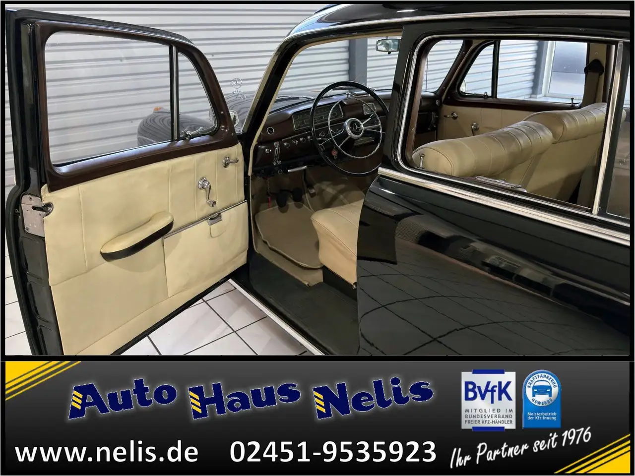 Mercedes-Benz 220 S Ponton 4-Gang Faltdach Radio-Becker-Mexico, foto 7