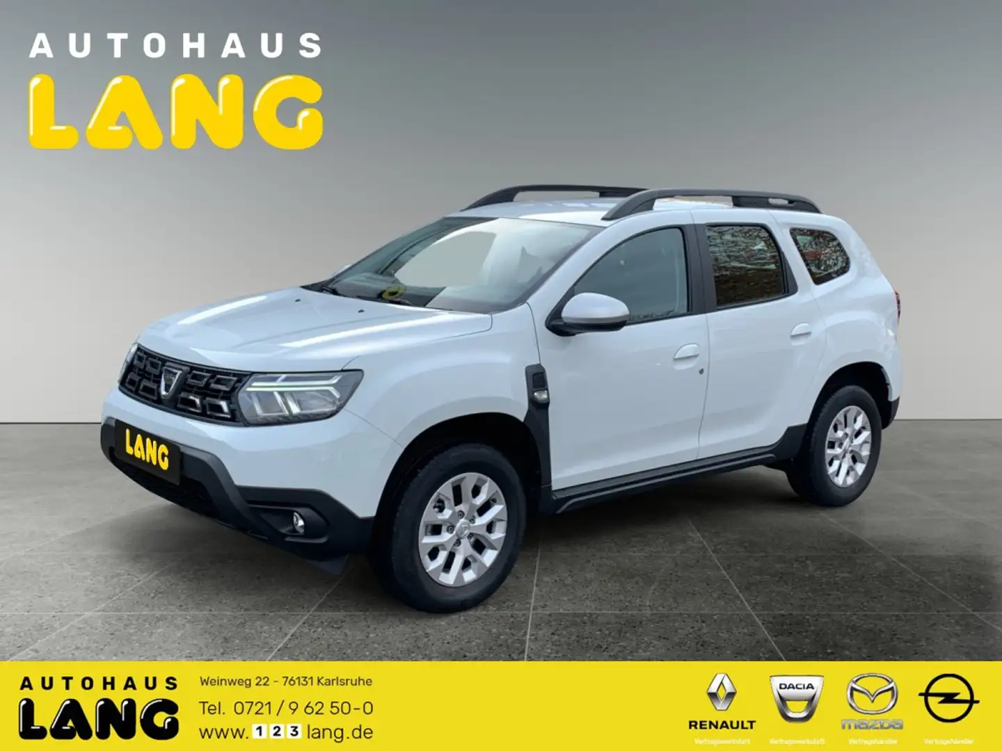 Dacia Duster Duster II 1.0 TCe 90 Comfort 2WD (EURO 6d) KLIMA Blanc - 1