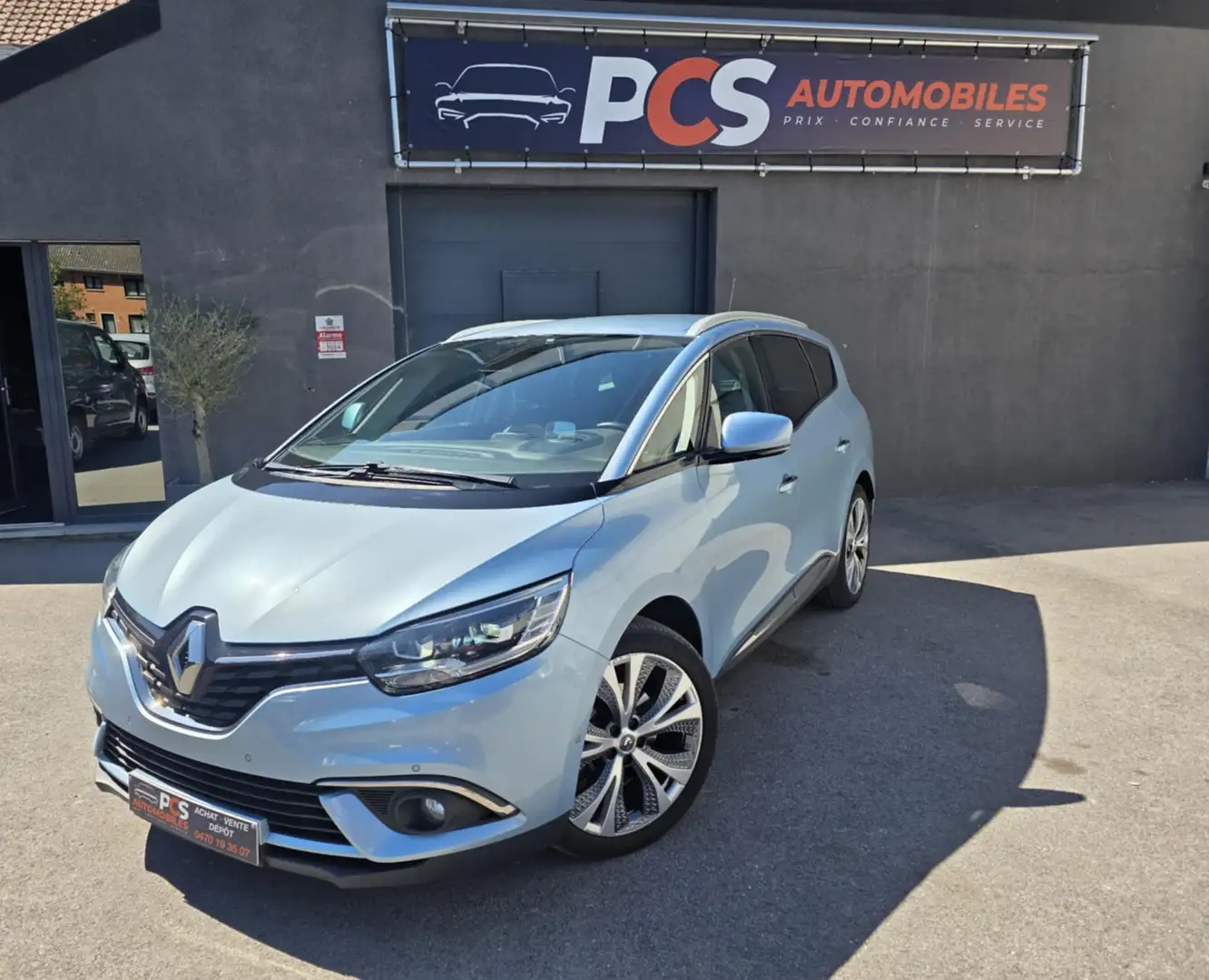 Renault Grand Scenic 1.5 dCi Energy EDC 7 PLACES*GPS*CAMERA*SEMI CUIR Bleu - 1
